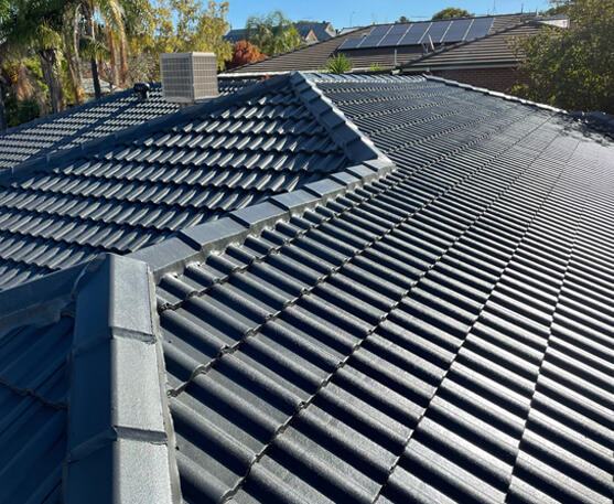 DN Roof Tiling & Restoration - image of house roof after a roof restoration